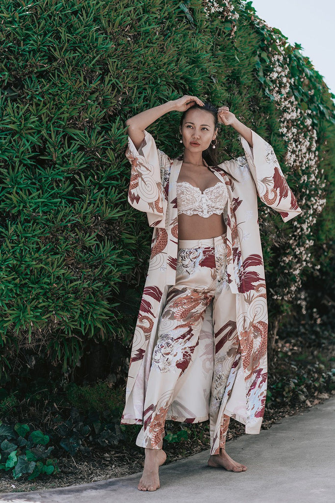 Kimono-Inspired Wraps & Robes