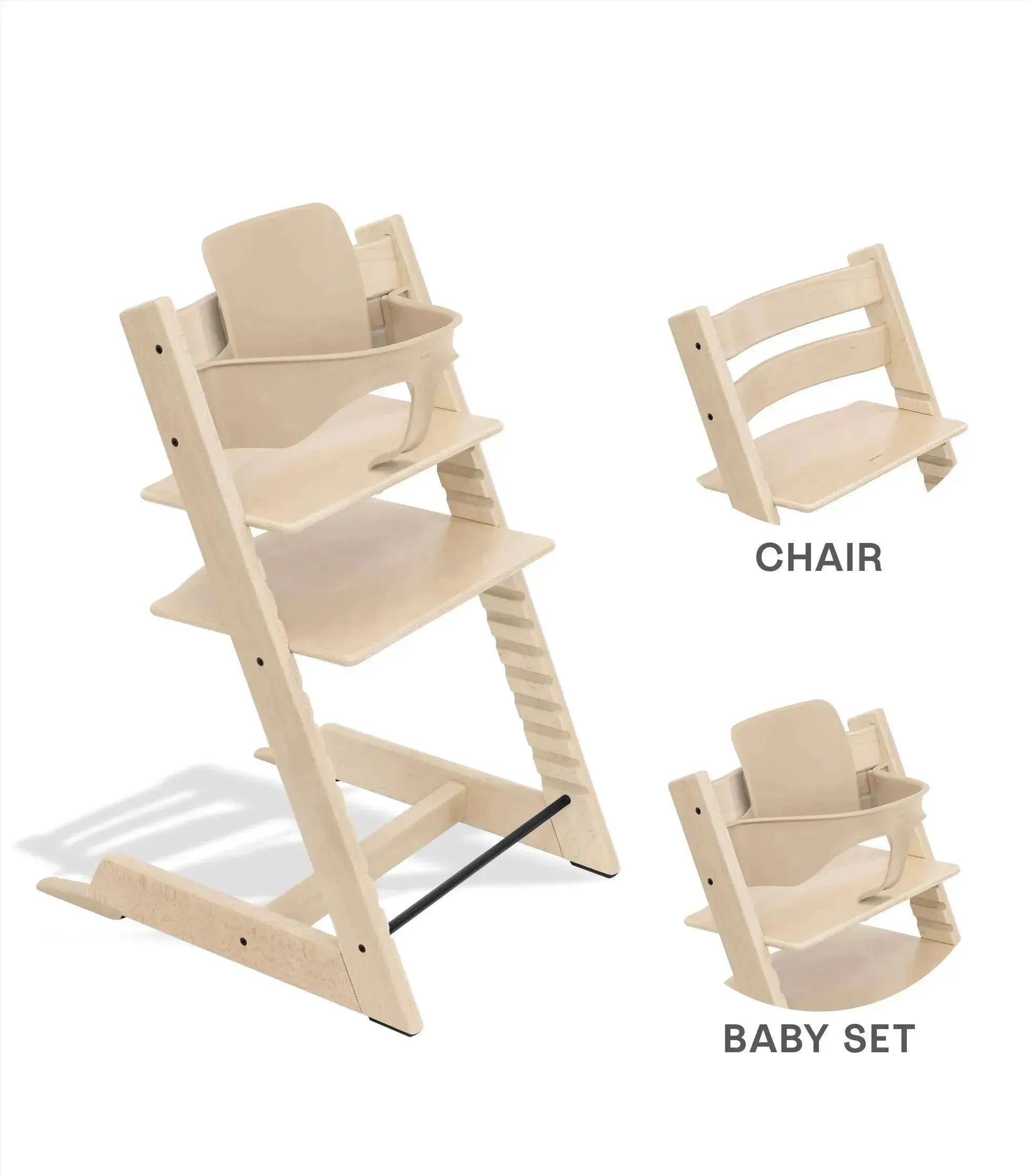 Tripp Trapp® High Chair Bundle - Oak