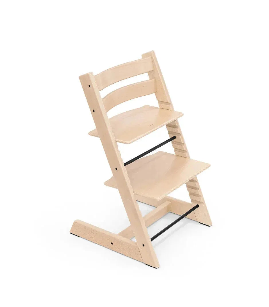 Tripp Trapp High Chair Bundle with Tripp Trapp Newborn Set in Oak Wood