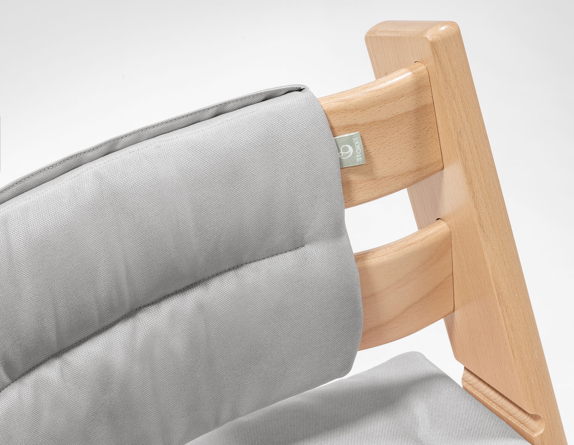 Tripp Trapp High Chair Bundle with New Cushion - Beech