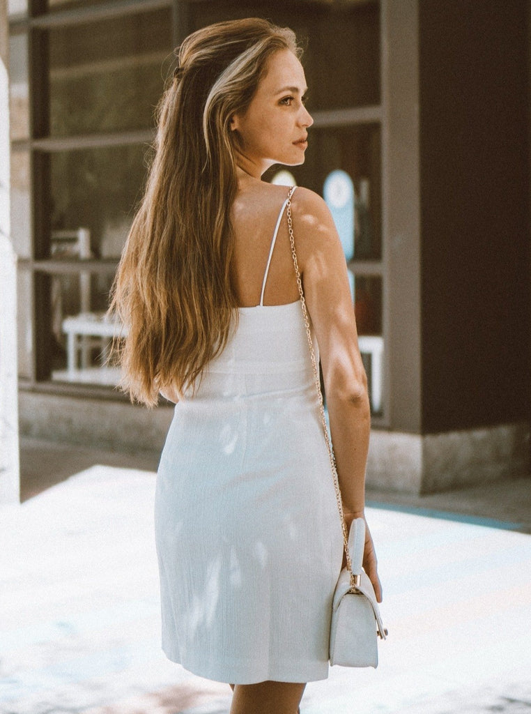 Melody White Mini Dress