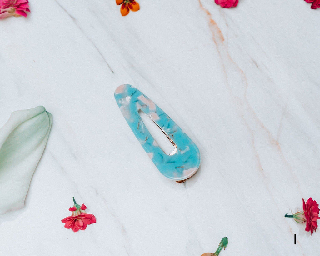 Nostalgic Acrylic Resin Hair Clip Accessories m-usefashion 