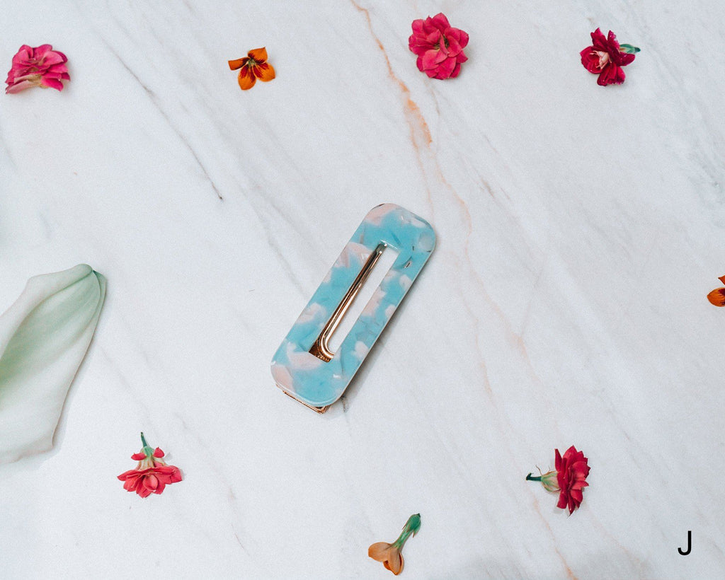 Nostalgic Acrylic Resin Hair Clip Accessories m-usefashion 