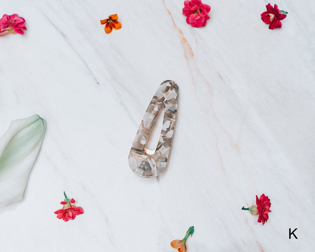 Nostalgic Acrylic Resin Hair Clip Accessories m-usefashion 