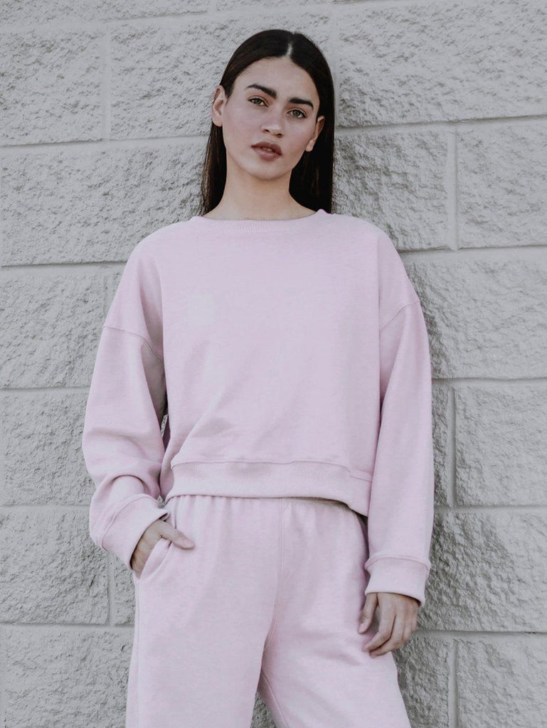 Pink Cloud Sweatshirt Clothing M•USE Fashion 