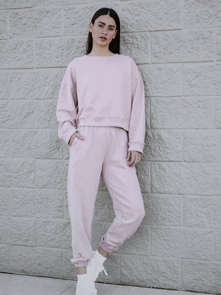 Pink Cloud Joggers M•USE Fashion 
