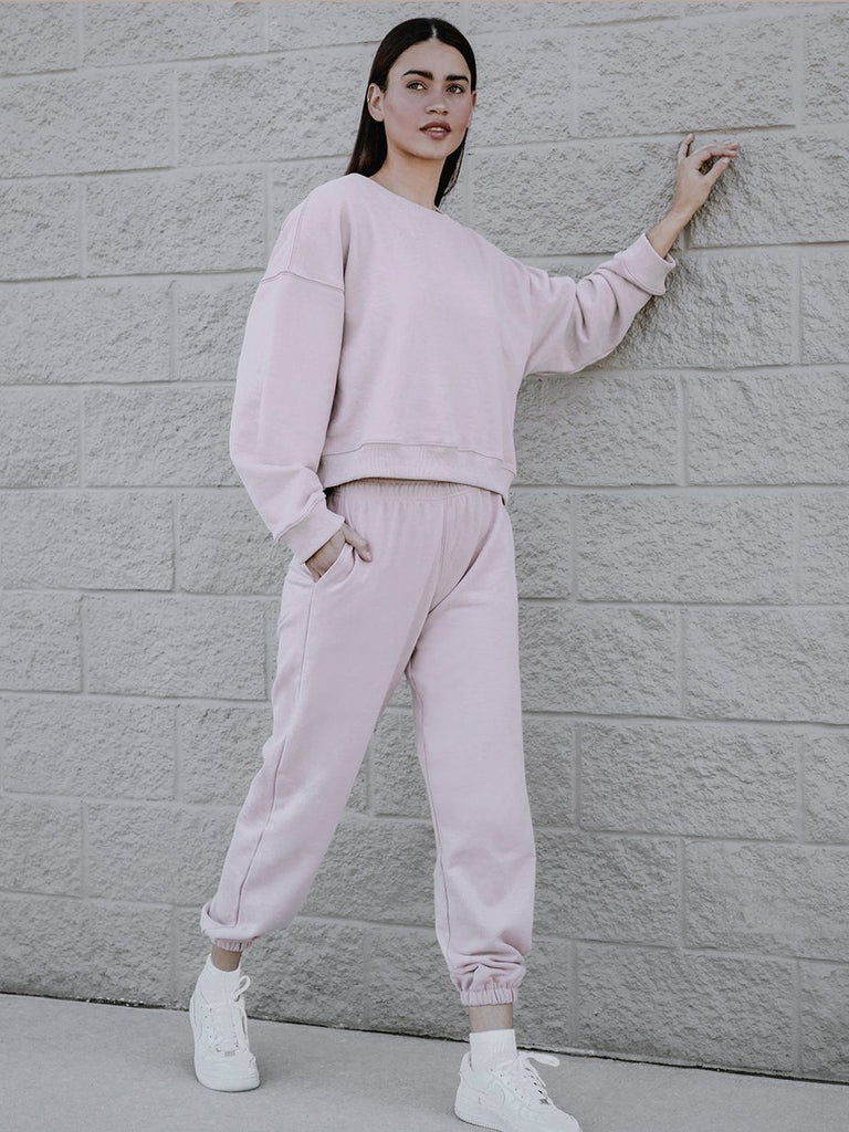 Pink Cloud Joggers M•USE Fashion 